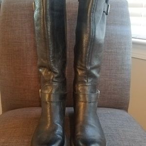 Franco Sarto black boots size 6